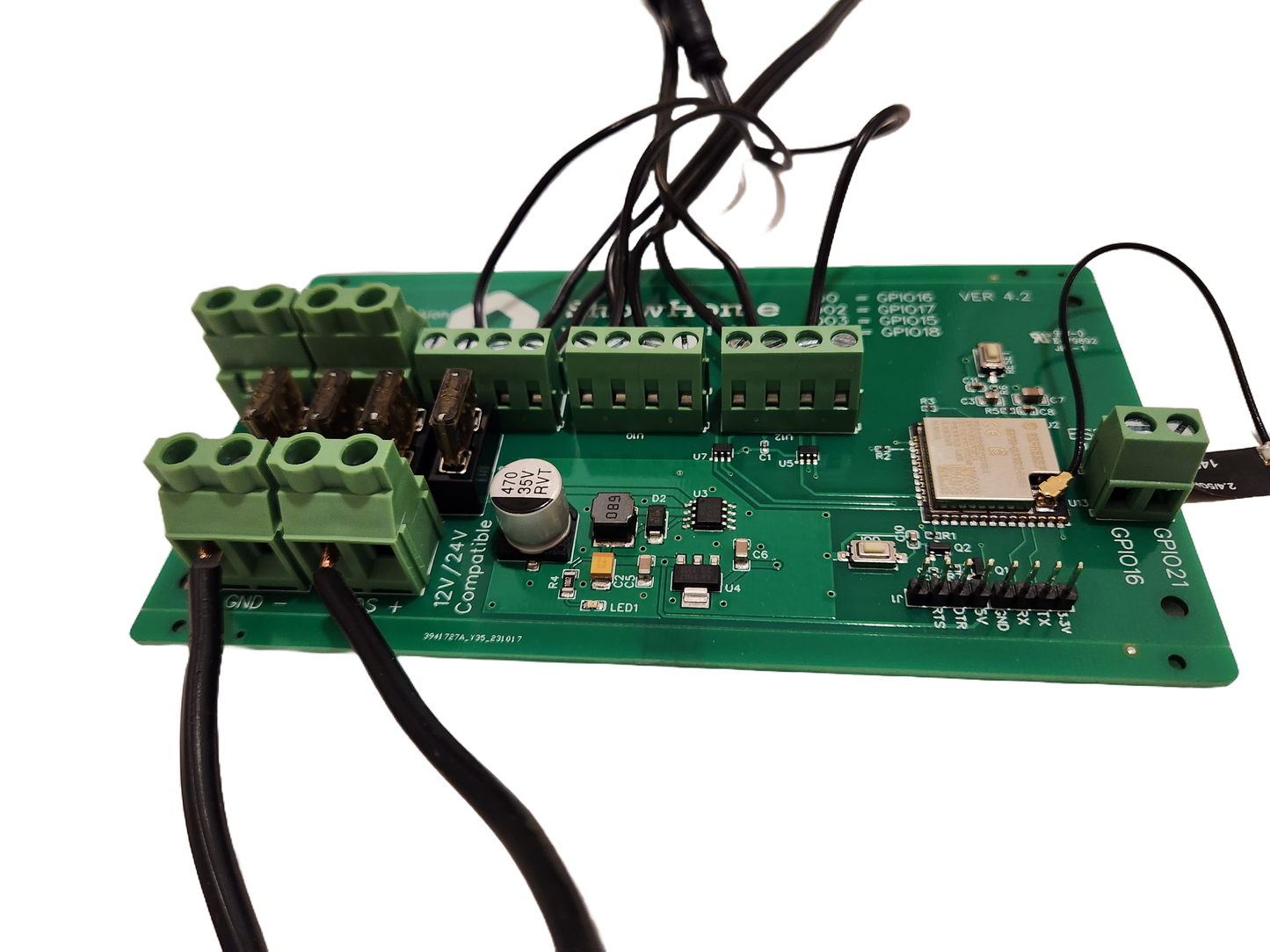 4 Channel WLED Controller Board