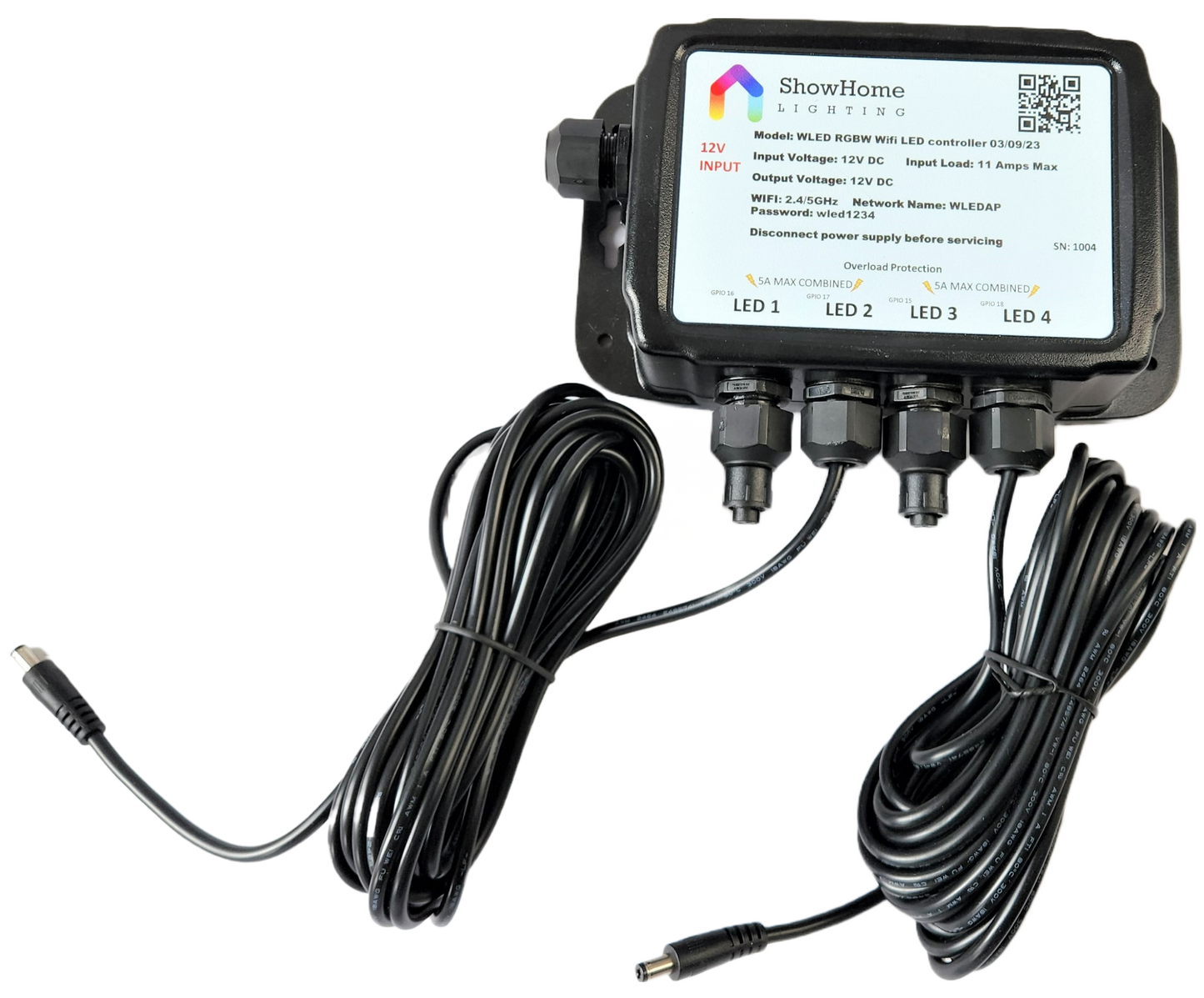 4-Channel 12/24V Controller