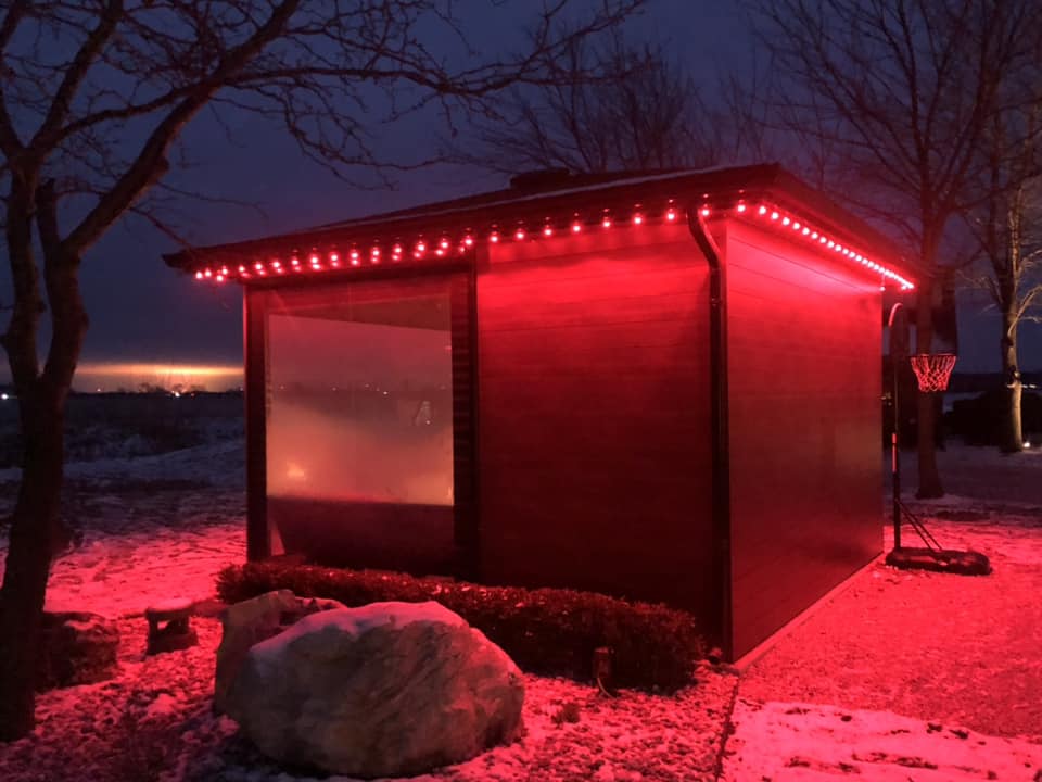 LED housing package 50'