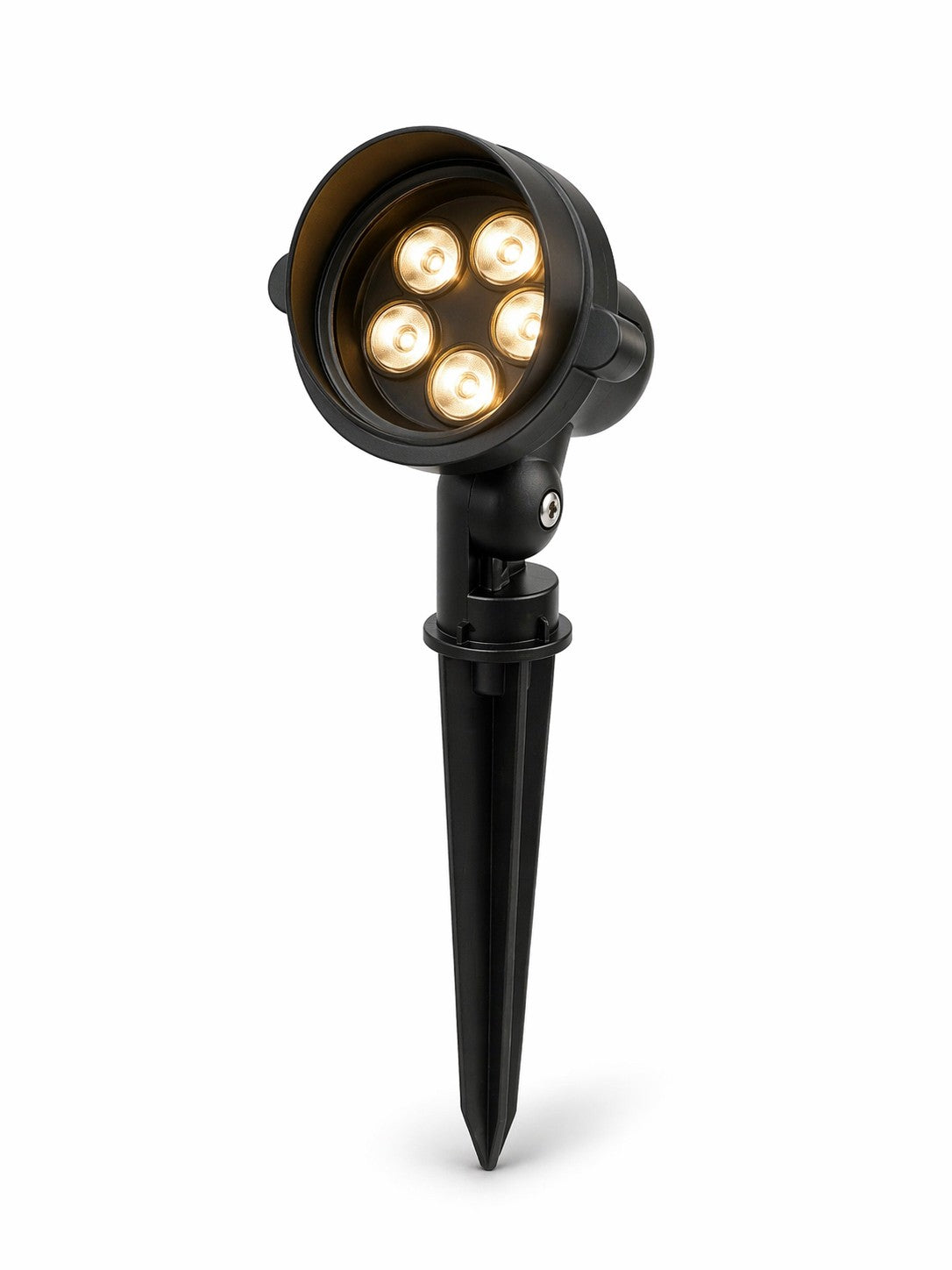 LED Landscape Point Light 6W Black (2 Pack)