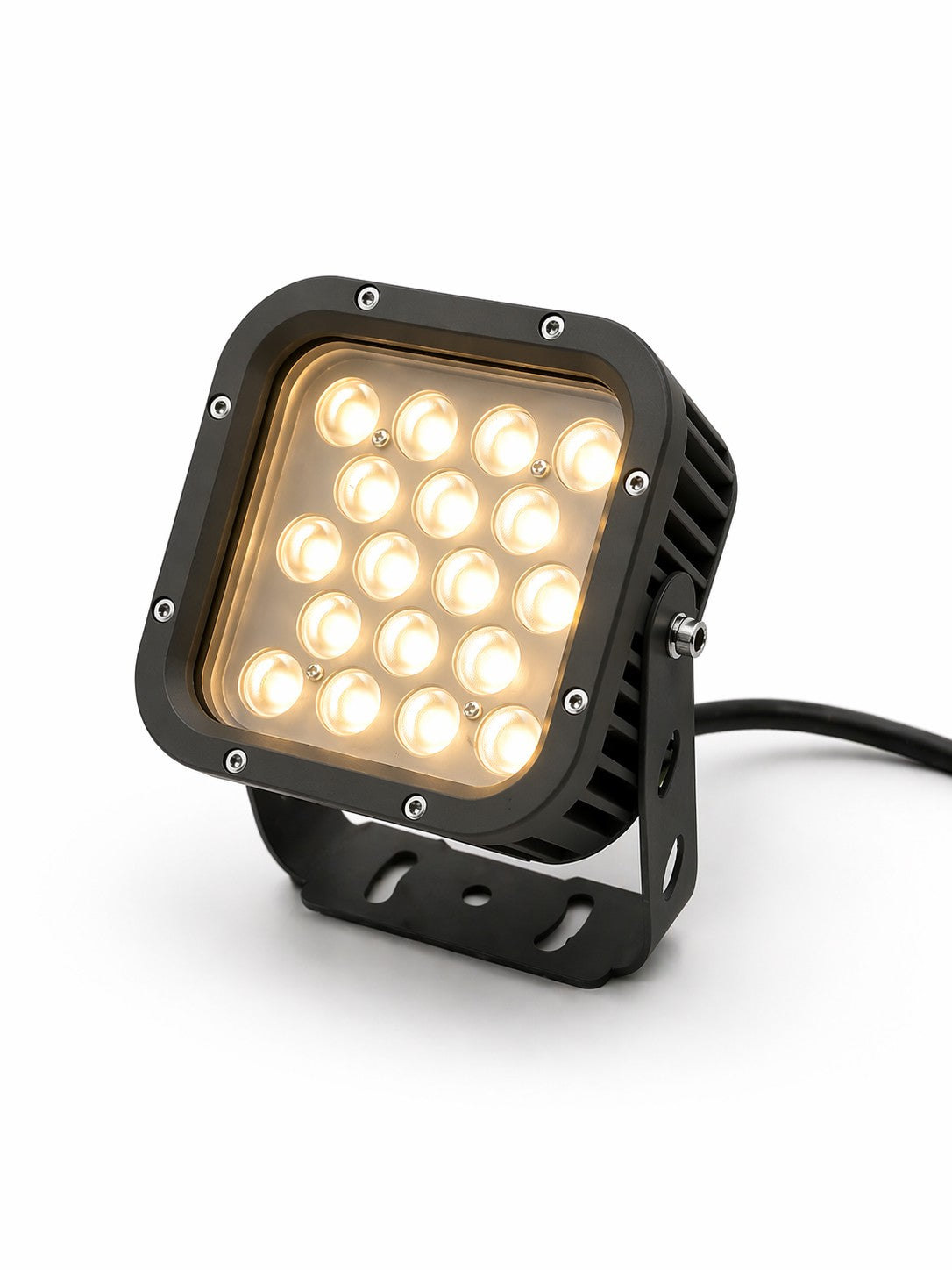 LED Landscape Flood Light 18W Black
