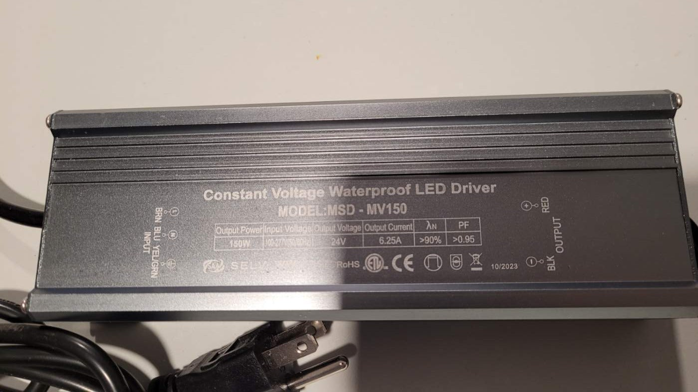 24V 150W Power Supply For ShowCone Lights